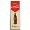 Image 1 : Tin Coca-Cola Sign.