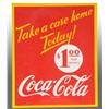 Image 1 : Masonite Coca-Cola Sign.