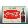 Image 1 : Tin Coca-Cola Sign.