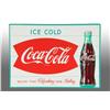 Image 1 : Tin Coca-Cola Sign.