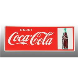 Tin Coca-Cola Sign.