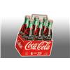 Image 1 : Tin Coca-Cola 6-Pack Die-Cut Sign.