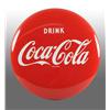 Image 1 : Tin Coca-Cola Button Sign.
