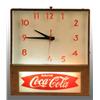 Image 2 : Electric Coca-Cola Light-Up Clock.