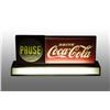 Image 2 : Coca-Cola "Pause" Countertop Light-Up Sign.