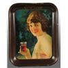 Image 1 : Coca-Cola Serving Tray with Brown Rim.