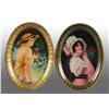 Image 1 : Lot of 2: Tin Litho Coca-Cola Tip Trays.