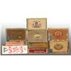 Image 1 : Lot of 22: Assorted Cigar Boxes.