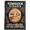 Image 1 : Admiration Cigar Plaster Sign.