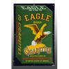 Image 1 : Porcelain Eagle Cigarettes Sign.