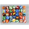 Image 1 : Assortment of Machine-Made Marbles.