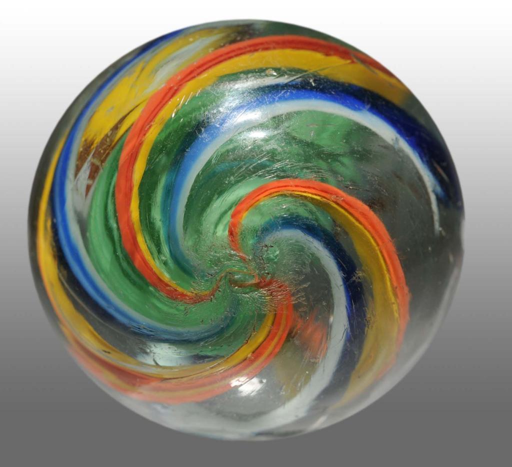 Solid-Core Swirl Marble.
