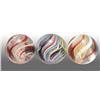 Image 1 : Lot of 3: German Swirl Marbles.