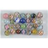 Image 1 : Assortment of Handmade Marbles.