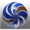 Image 3 : Lutz Blue Glass Swirl Marble.