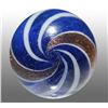 Image 4 : Lutz Blue Glass Swirl Marble.