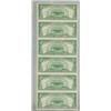 Image 2 : Uncut Sheet of $5.00 Bills.