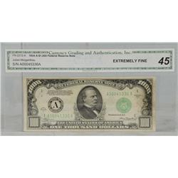 United Sates Currency $1,000.00 Bill.