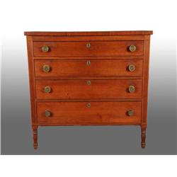 Cherry Chest of Graduated Drawers.