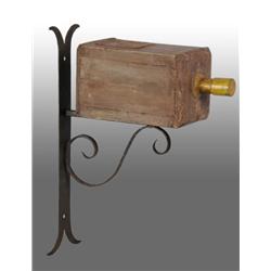 Wooden Camera Photographer Trade Sign on Bracket.