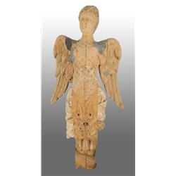 Wooden Mermaid Ship's Figure Head.