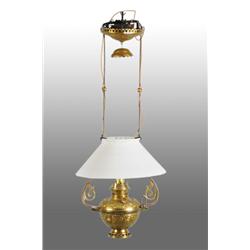 Victorian Hanging Parlor Lamp.