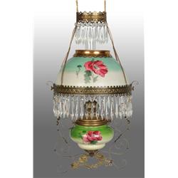 Victorian Hanging Parlor Lamp.