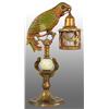 Brass Victorian Parrot Lamp.
