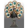 Victorian Peacock Lamp.