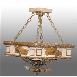 Stutz Automobile Showroom Light Fixture.