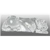Fine Crystal Baccarat Glass Lion.