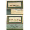 Lot of 2: Watercolor Paintings of Carriage Scenes.