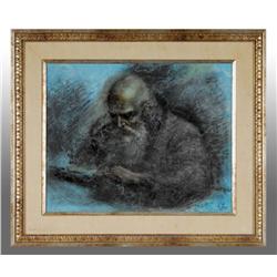 The Old Man by Virgil Finlay.