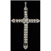 Image 1 : Antique Diamond Cross Pendant.