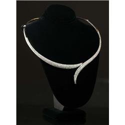 Diamond Necklace with 255 Full Cut Diamonds.