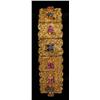 Image 2 : Antique 18K Yellow Gold Bracelet with Stones.