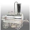 Image 1 : Silverplate Locomotive Tea Caddy.