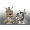 Image 1 : Lot of 2: Figural Napkin Rings.