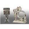 Image 1 : Lot of 2: Figural Napkin Rings.