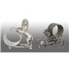 Image 1 : Lot of 2: Figural Napkin Rings.