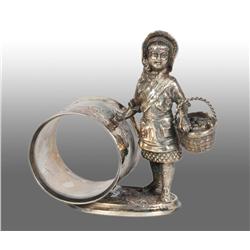 Little Red Riding Hood Figural Napkin Ring.