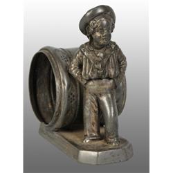 Sailor Boy Figural Napkin Ring.