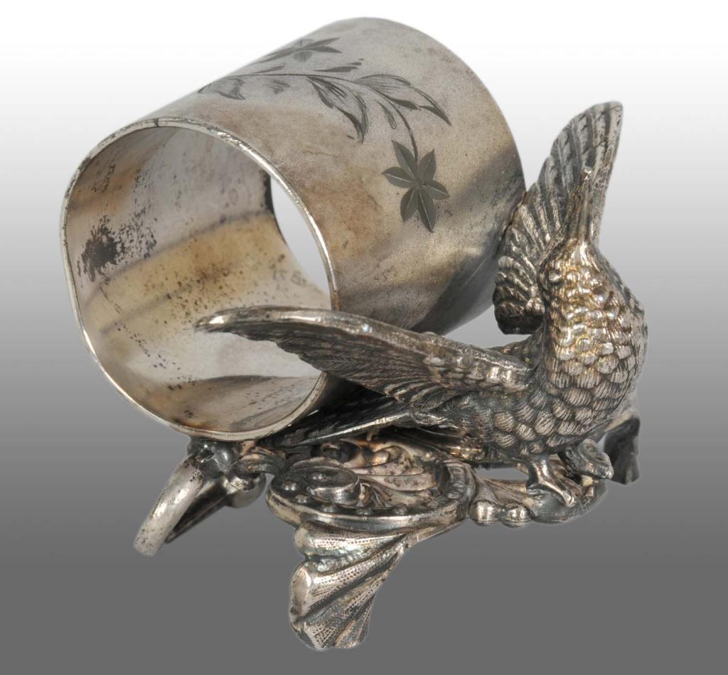 Hummingbird Figural Napkin Ring.
