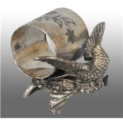 Hummingbird Figural Napkin Ring.