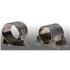 Image 1 : Lot of 2: Figural Napkin Rings.