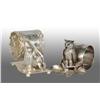 Image 1 : Lot of 2: Figural Napkin Rings.