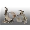Image 1 : Lot of 2: Figural Napkin Rings.