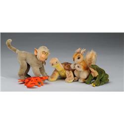 Lot of Small Steiff Animals.