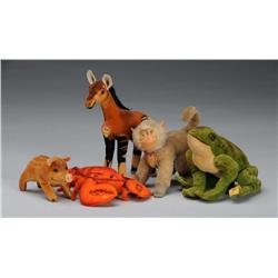 Lot of Small Steiff Animals.