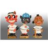 Image 1 : Lot of 3: Baseball Mascot Bobble Head Dolls.